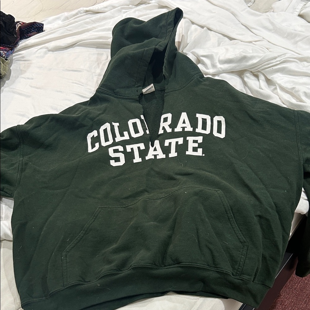 Colorado State Dark Green Pullover